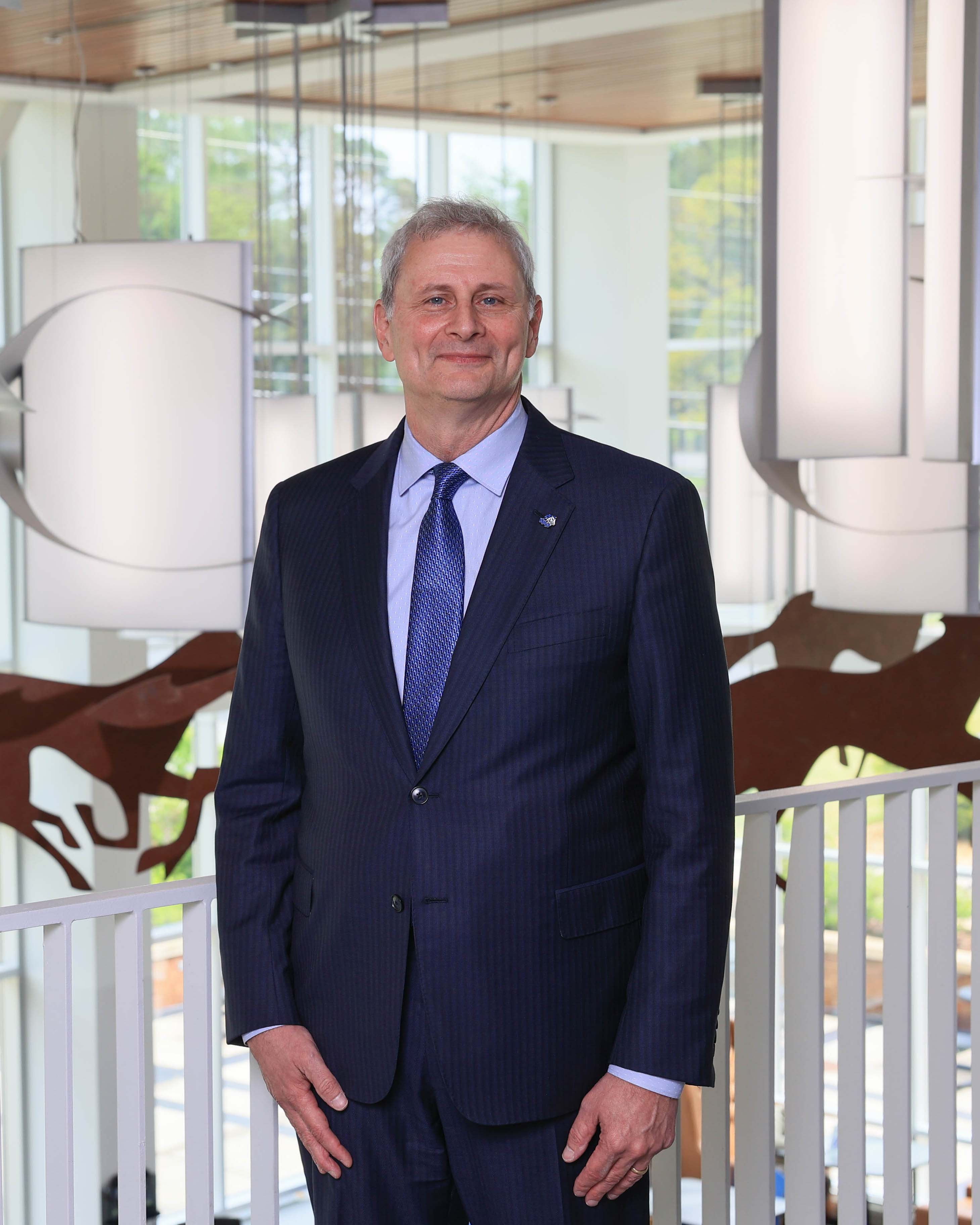 Dr. Donald J. Leo, the 11th president of The University of Alabama in Huntsville